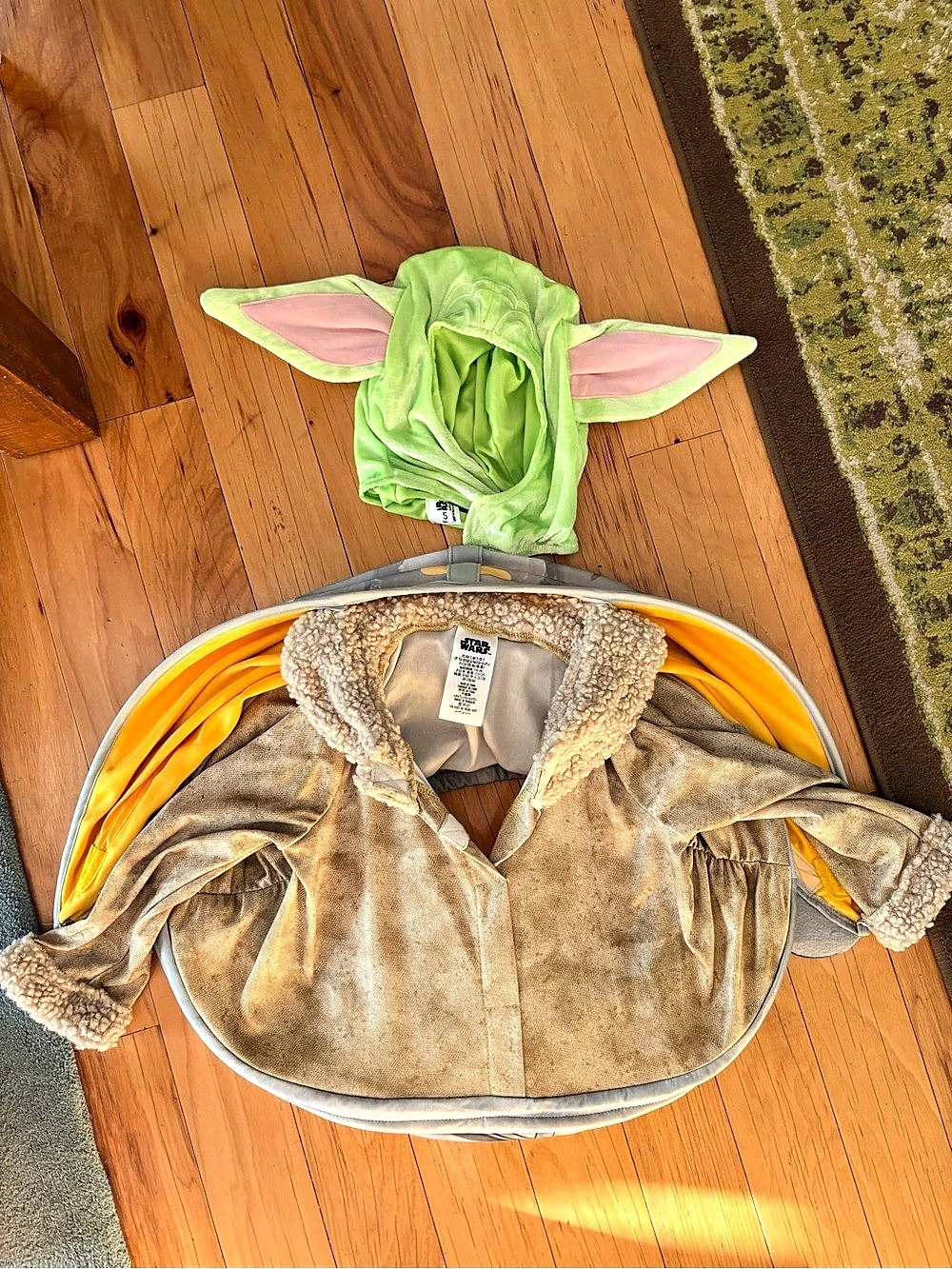 Disney Star Wars Grogu Hover Pram Costume for 5 year olds